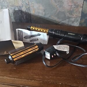 Conair Hot Air Brush with Attachments- New!